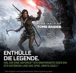 nVidia "Rise of the Tomb Raider" Spielebundle